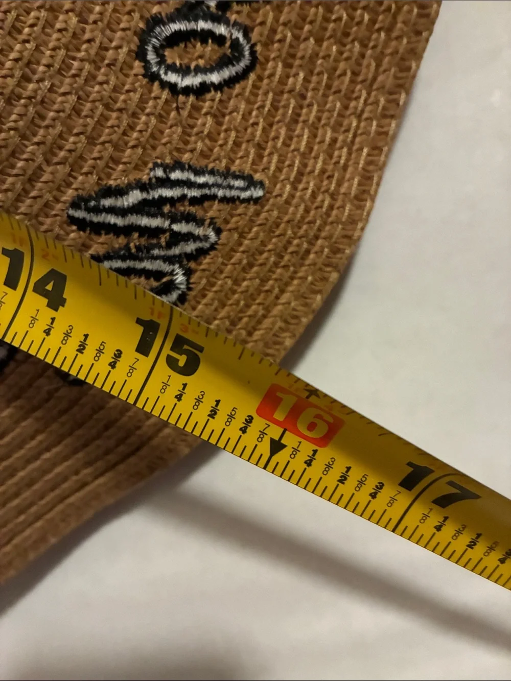Womens Wide Brim Straw Sun Hat - Brown 